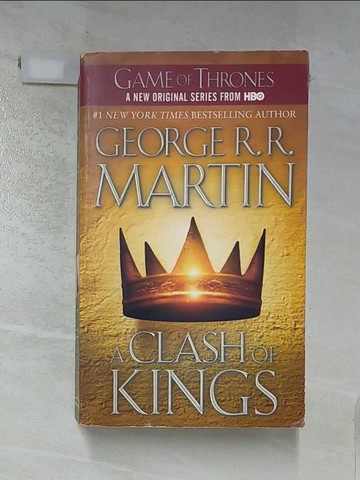 【書寶二手書T3／原文小說_LDH】A clash of kings_Martin, George R. R.