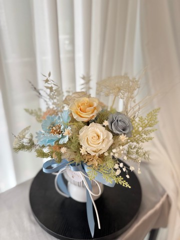 永生花桌花 祝賀花禮 開幕花禮 盆花