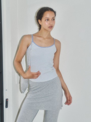 waffle stripe sleeveless_3color