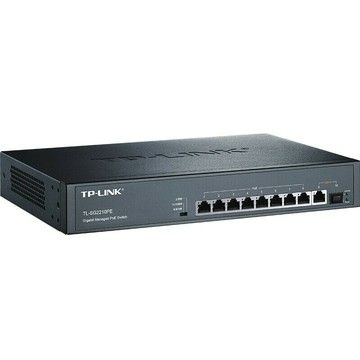 【快速出貨】 免運 網絡交換機 TP-LINK10全千兆云管理PoE交換機機架大功率120W監控TL-SG2210PE~優樂悅