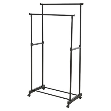 ikloo 宜酷屋 雙桿升降曬衣架  84 x 42.5 x 101~167cm  黑色