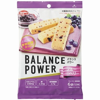 バランスパワー ブルーベリー味 袋入 ６袋（１２本）入