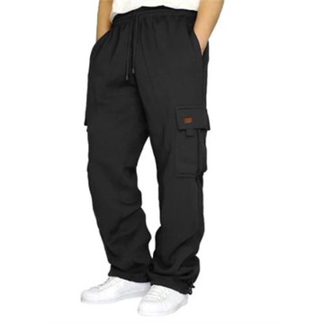 Versatile simple and loose men's leggings 簡約寬松束腳衛褲男