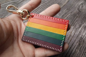 彩虹旗 Rainbow 悠遊卡晶片吊飾造型悠遊卡