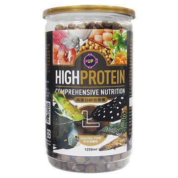 UP AQUA 雅柏 沉底型高蛋白營養飼料 L  1罐  1250ml