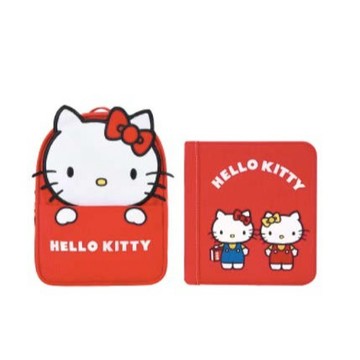 【安琪兒婦嬰百貨】My First Book蒙特梭利啟蒙布書-聯名冊(Hello Kitty 紅)
