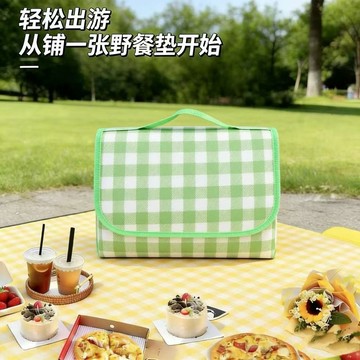 【台灣出貨】野餐墊防潮加厚戶外春遊地墊露營防水ins便攜墊子草坪野炊坐墊防潮地墊  野餐地墊 戶外地墊