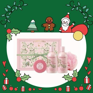 聖誕禮物【WUZ屋子】義大利 L’ERBOLARIO 蕾莉歐 櫻花樹甜蜜香氛禮盒