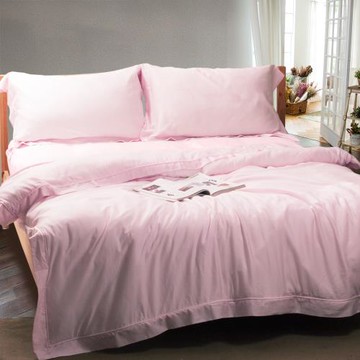 Carolan 100支100% 萊賽爾天絲雙人兩用被床包組(淺紫色)