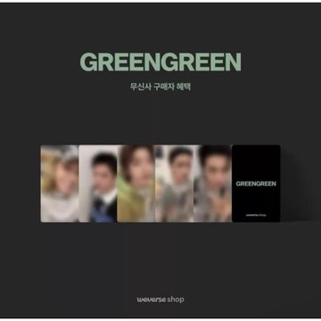 ⭐韓國代購正版⭐CORTIS musinsa 特典卡 單卡可指定 -The 2nd EP 【GREENGREEN】典藏
