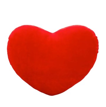 【家寵LOVEHOME】 LOVEHOME 家寵愛心抱枕心型毛絨抱枕 (高20x寬30cm) - 紅色