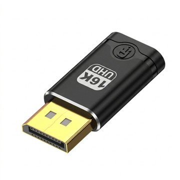 Type C公 - DP公 USB-C Type-C轉DP母對公16K高清影音轉接頭USB-C to DisplayPort母轉公訊號連接器