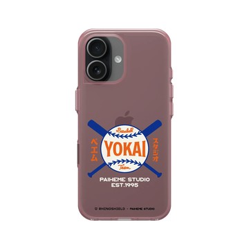 iPhone 17 Clear (相機按鈕) 晶醺玫 - Paiheme Studio - Yokai Ball