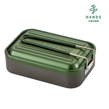 【Skater】輕量野炊調理盒/便當盒1000ml(綠色)｜台隆手創館