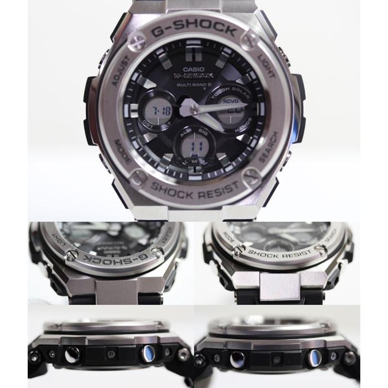 CASIO G-SHOCK Gショック カシオ ジーショック GST-W310-1AJF G-STEEL Gスチール/  マルチバンド6/電波ソーラーあすつく/MT1277/未使用品/買取品 | LINEブランドカタログ