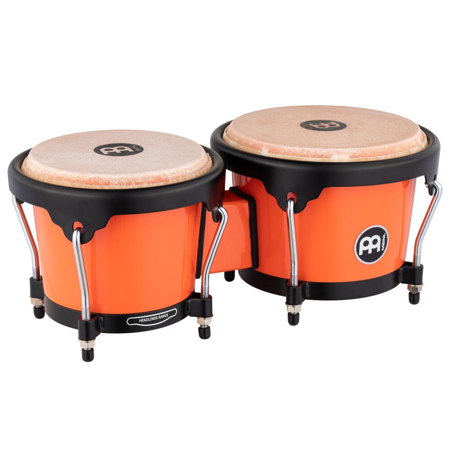 MEINL Percussion マイネル ボンゴ Journey Series バッファローヘッド エレクトリックコーラル HB50EC