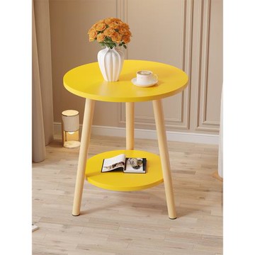 小圓桌小茶幾客廳家用小戶型臥室小桌子沙發邊幾簡約茶桌陽臺迷你