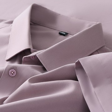 【新款熱賣】夏季新款免燙純色輕商務簡約男士襯衫好品質職業裝工裝上衣