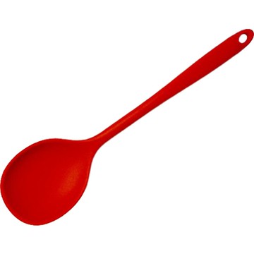 AccademiaMugnano 寬頭矽膠炒菜匙  1支  紅色