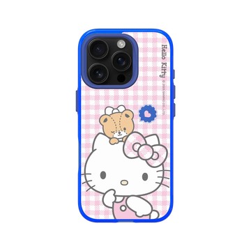iPhone 16 Pro Clear 激光藍 - 三麗鷗-Hello Kitty - Hello Kitty & Tiny Chum