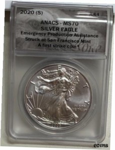 品質保証書付】 アンティークコイン NGC PCGS 2020 (S) EMERGENCY