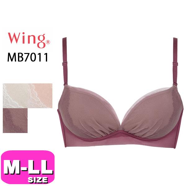 ワコール wacoal ウイング wing MB7011 11シリーズ キープシルエットブラ ノンワイヤーブラジャー MLLLサイズ Wing |  LINEブランドカタログ