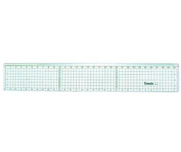 Tomato 方眼 30cm  RU-30 切割尺 /支 3180