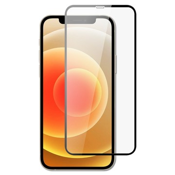 iPhone 12 mini 貼 【IPhone 12 MINI】 加硬加厚版 9D高清透明 保護貼 保護膜 黑框全覆蓋 鋼化玻璃膜-2入組