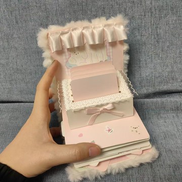 mini立體書相冊成品閨蜜520禮物,現發《原創作品》情侶