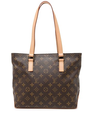 Louis Vuitton - 2002 pre-owned Cabas Piano tote bag - women - PVC - One Size - Brown