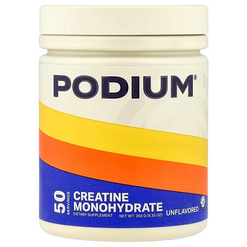 Podium Nutrition, 一水肌酸，原味，9.35 盎司（265 克）