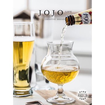 JOJO'S L. PD.corporat.啤酒杯創意水晶玻璃小麥扎啤杯家用 |縣社