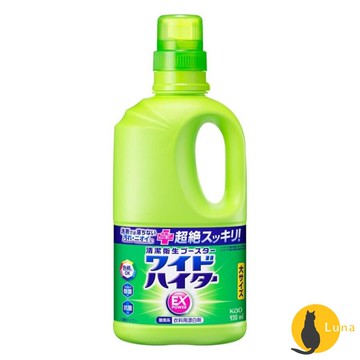 ฅ-Luna小舖-◕ᴥ◕ฅ日本境內 花王 酵素EX強力 彩色衣物 漂白劑 漂白水 930ml 大容量