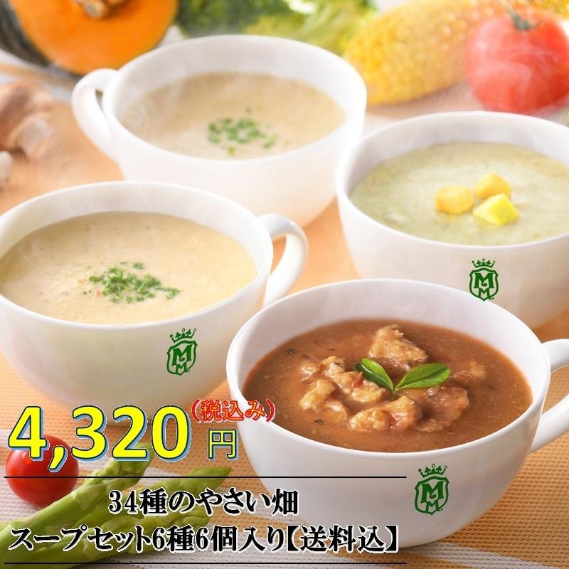 34種のやさい畑スープセット 6種6個 送料無料 100種類以上含まれている 米麹 の 酵素 入り スープスムージー 美容 健康 米麹 野菜 新触感 母の日 ギフト