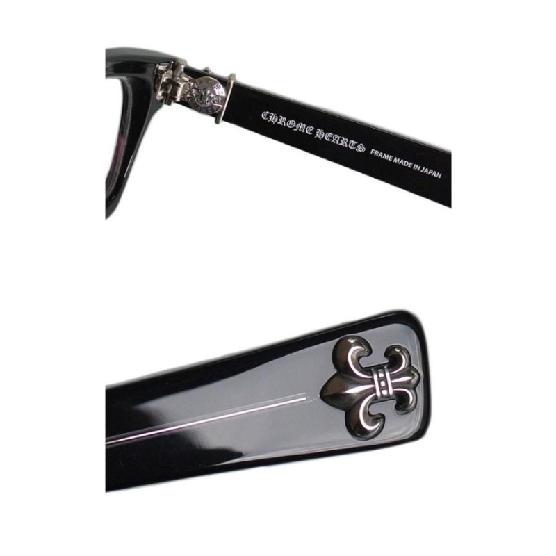 CHROME HEARTS SPLAT-A BLACK 55-17-143 クロムハーツ アイウェア 眼鏡 | LINEブランドカタログ