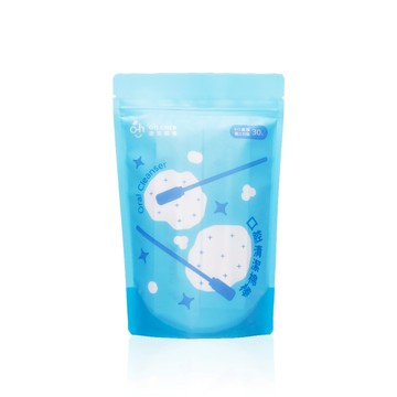 oh care 歐克威爾 - 口腔清潔棉棒30入/袋-厚款