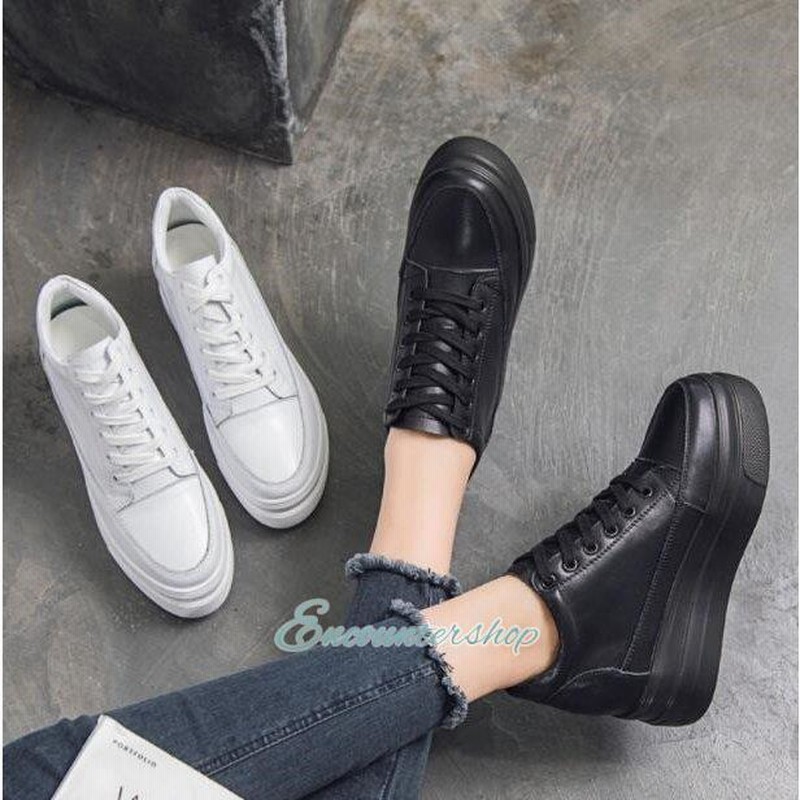 10cm身長up スニーカー ハイカット 厚底スニーカー レディース インヒール 厚底 おしゃれ かわいい 軽量 白 黒 通販 Lineポイント最大0 5 Get Lineショッピング