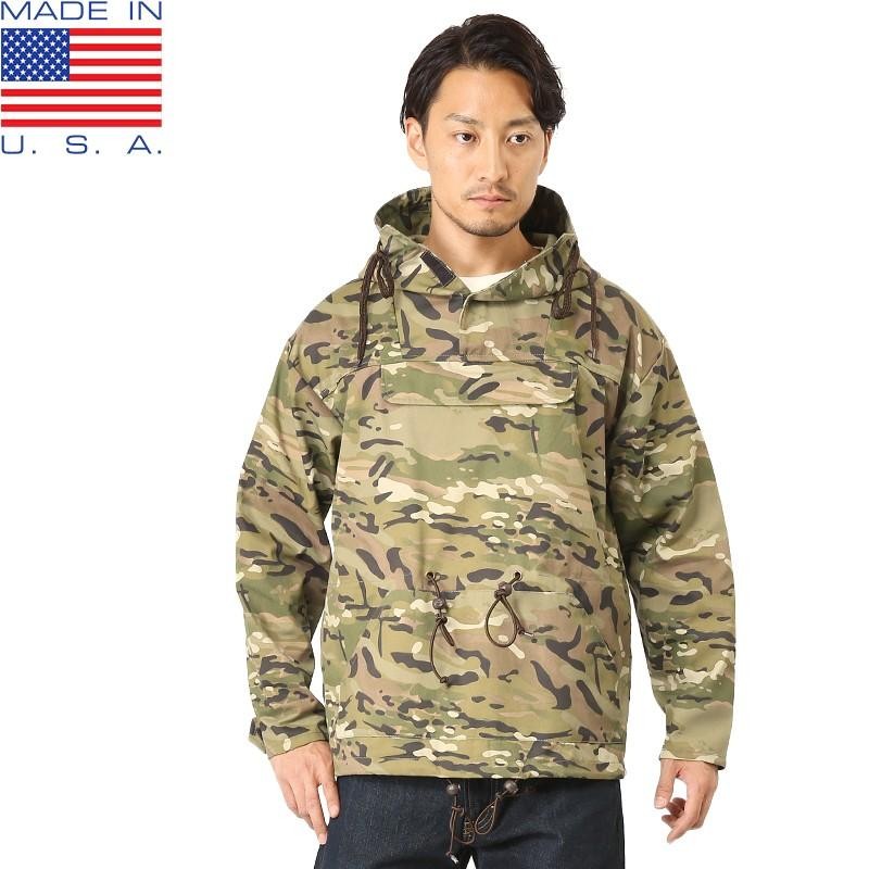 新品 MADE IN USA アノラックパーカー MultiCam アメリカ製 ミリタリー