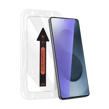 GOLDEN SHIELD 3D秒貼．三星 3D秒貼抗藍光滿版保護貼 玻璃貼適用S23 S22 S21 Ultra S25 Edge S26+ S23 S22 S21 S23+