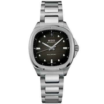 MIDO美度 官方授權 MULTIFORT TV 35mm 先鋒系列 小TV 日期窗 機械腕錶 新年禮物 推薦 送禮 M0493071108100