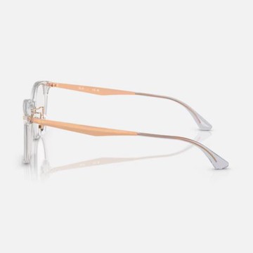 【RayBan 雷朋】方形膠框光學眼鏡(RX5403D-8416 54mm)