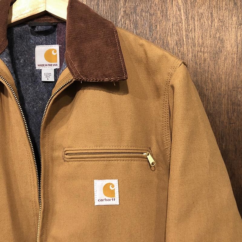 Carhartt Detroit Jacket S Made in USA Deadstock カーハート 