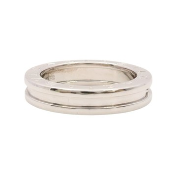 BVLGARI 寶格麗 B.zero1 戒指 #53 18K白金 【二手名牌BRAND OFF】