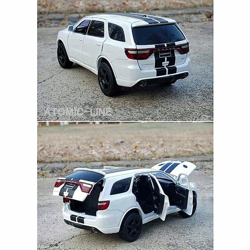 ダッジ デュランゴ SRT 1/32 ミニカー 全2色 ライト点灯 エンジン