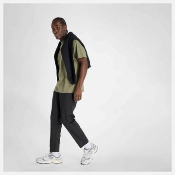 New Balance 男 長褲 AMP43554BK-F