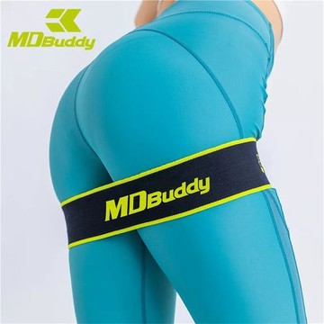 尼龍彈力圈 摩登MDBuddy針織拉力圈健身瑜伽提臀深蹲翹臀 MD1389