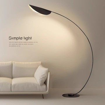 立燈/落地燈 極簡落地燈輕奢北歐設計師創意釣魚客廳裝飾燈現代藝術臥室立式燈J-21公司貨