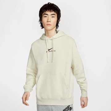 NIKE AS U NSW CLUB HDY PO BB AMD 男連帽套頭衫 帽T 白-HQ2970234