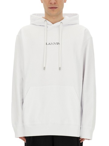 lanvin sweatshirt with logo