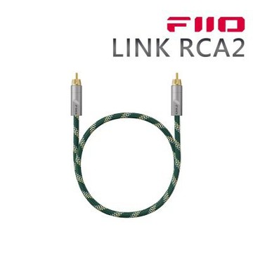 FIIO LINK-RCA2 RCA(公)轉RCA(公)數位同軸音訊傳輸線-80cm